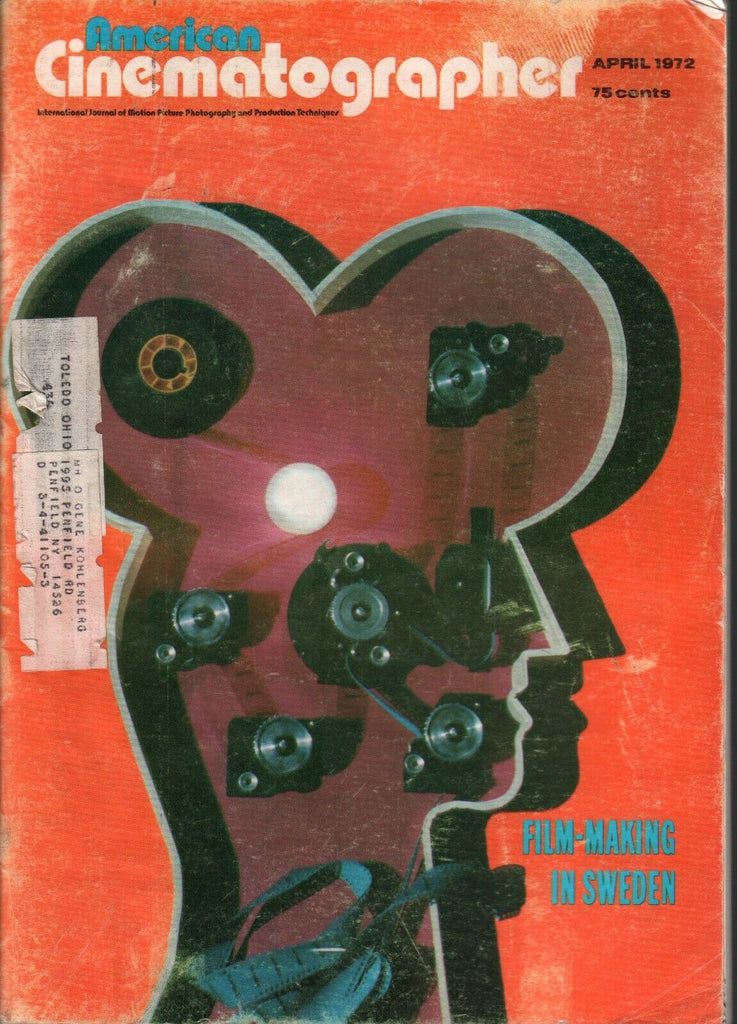 American Cinematographer April 1972 Film Making in Sweden 010720AME