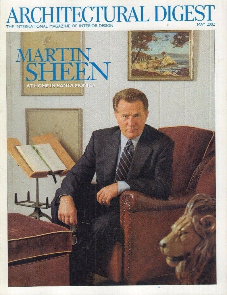Architectural Digest May 2002 Martin Sheen 021417DBE