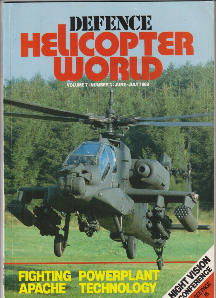 Defence Helicopter World Powerplant Technology June/July 1988 040420nonrh