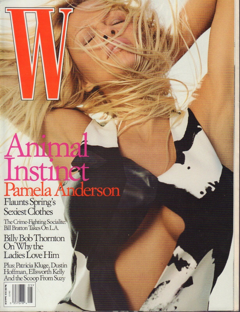W Magazine May 2003 Pamela Anderson Billy Bob Thornton Dustin Hoffman 061418DBE