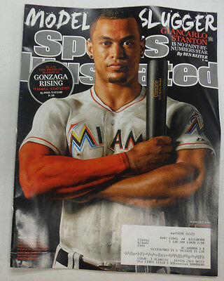 Sports Illustrated Magazine Gonzaga Rising Giancarlo Stanton March 2015 060315R