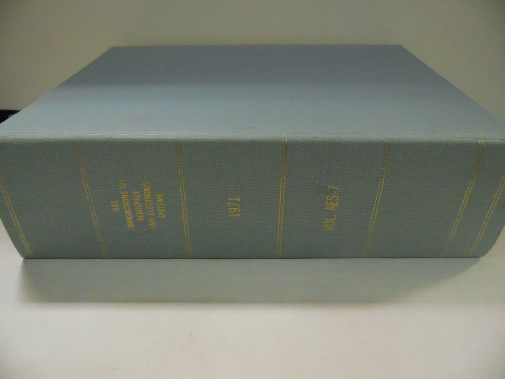 IEEE Transactions of Aerospace and Electronic Systems 1971 AES-7 FAA 103118AME4