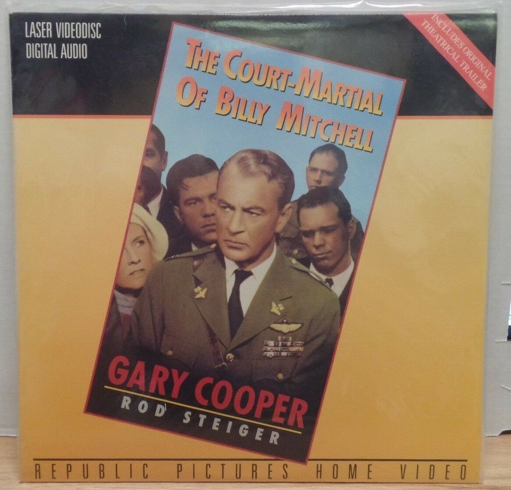 The Court-Martial of Billy Mitchell Republic Pictures LV20770 Laserdisc 081018LD