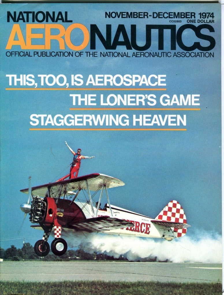 National Aeronautics Magazine November-December 1974 EX No ML 111916jhe