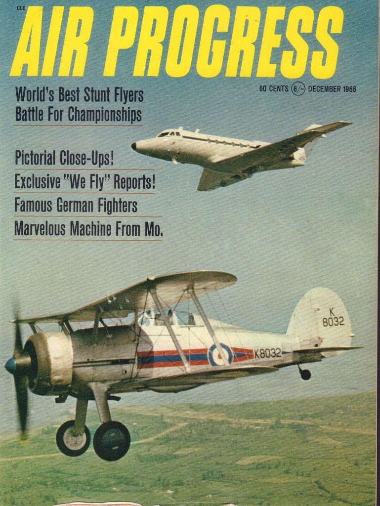 Air Progress Magazine December 1968 Famous German Fighters 073017nonjhe