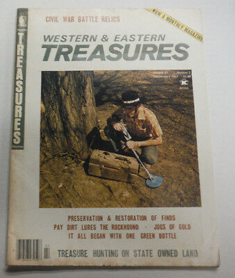 Western & Eastern Treasures Magazine Civil War Relics February 1977 070615R