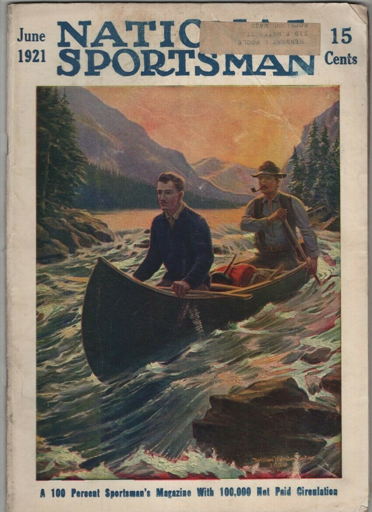 National Sportsman Mag Big Game In New Brunswick June 1921 020321nonr
