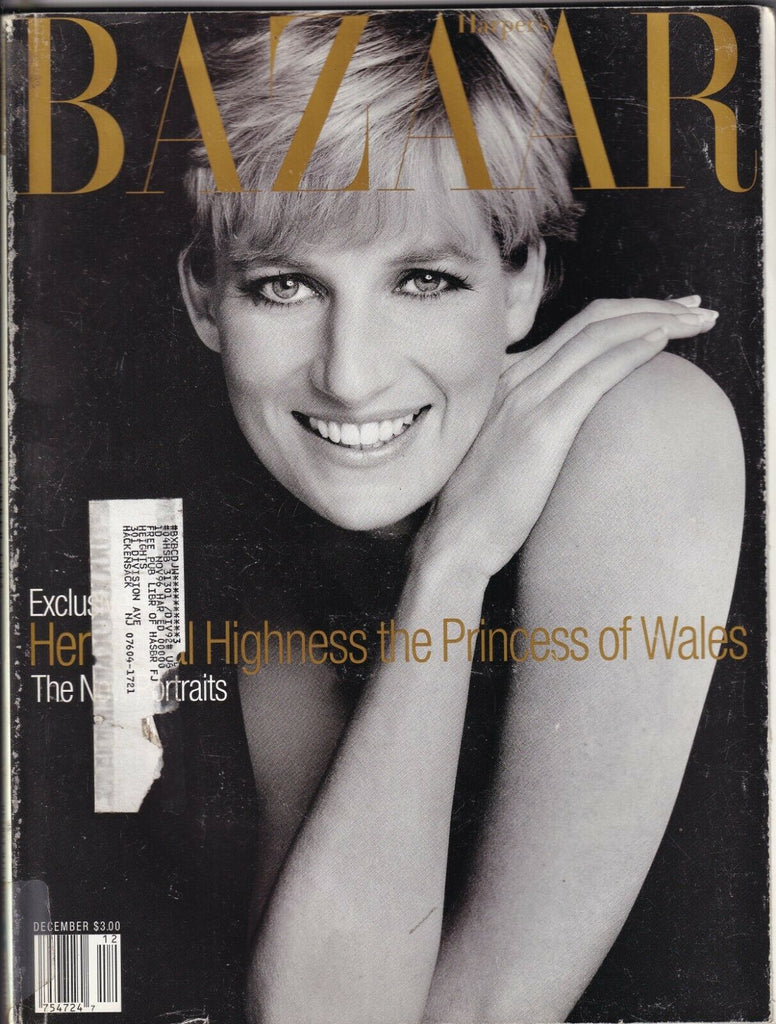 Bazaar Magazine Princess Diana Of Wales December 1995 071519nonr