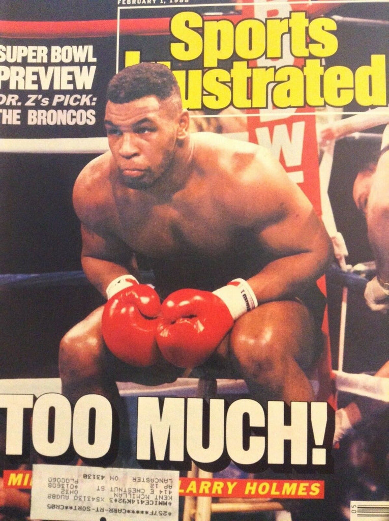 Sports Illustrated Magazine Mike Tyson Super Bowl February 1, 1988 070718nonrh