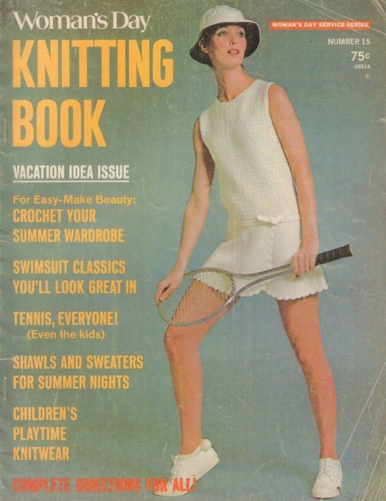 Womans Day Knitting Book #15 John Bellino Jane Arnold 011519DBE