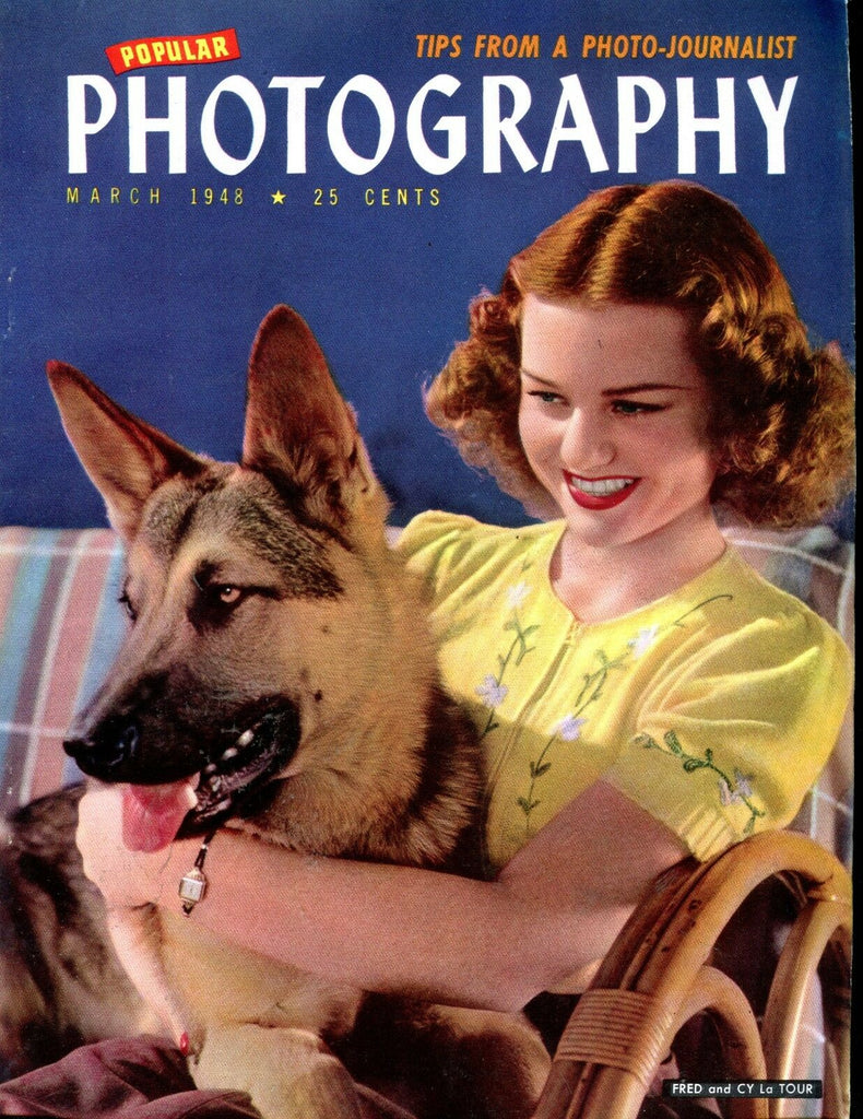 Popular Photography Magazine March 1948 VG No ML 121016jhe