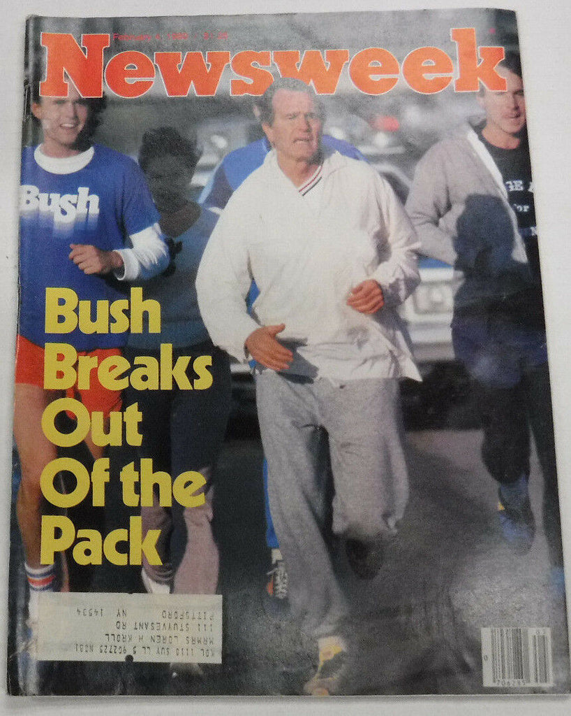 Newsweek Magazine Bush Breaks Out Of The Pack February 4, 1980 101016R