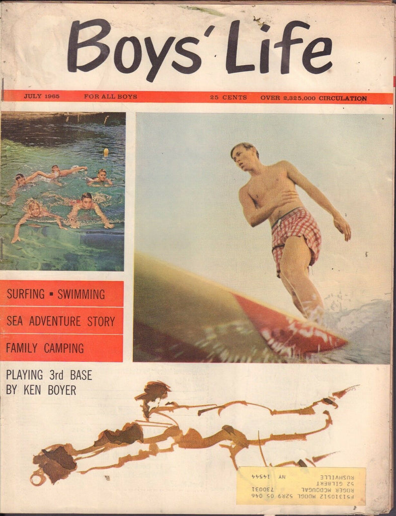 Boys Life July 1965 Family Camping w/ML 011717DBE2