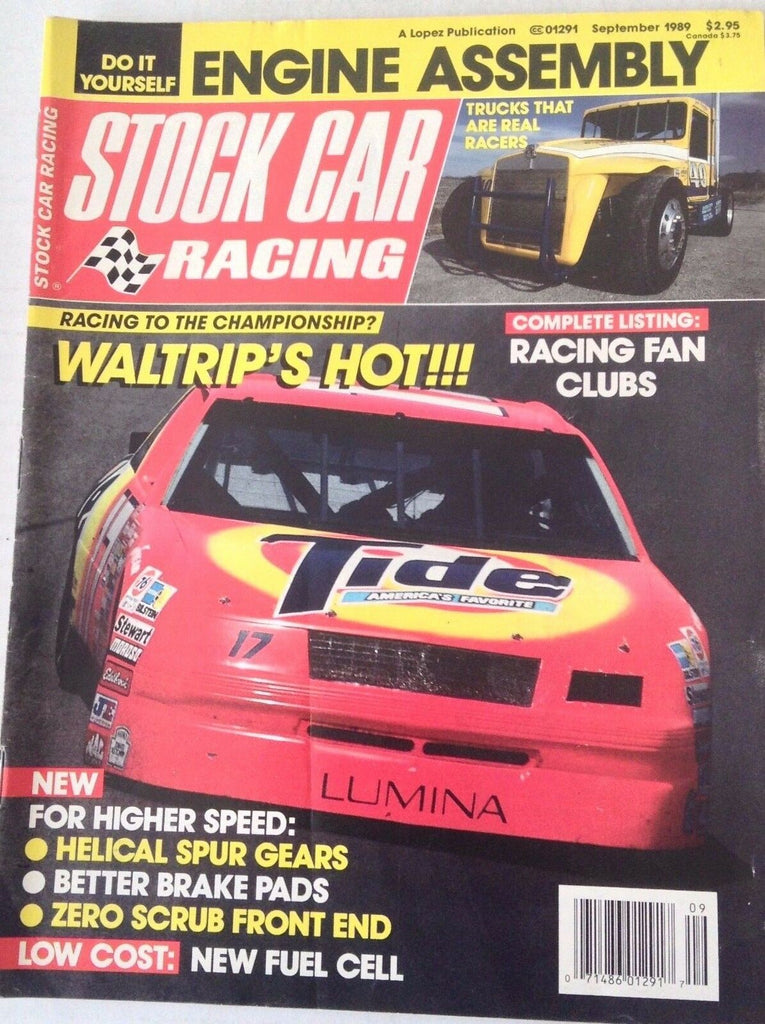 Stock Car Racing Magazine Darrell Waltrip's Hot September 1989 042817nonrh