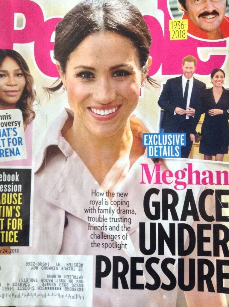 People Magazine Meghan Grace Under Pressure September 24, 2018 120118nonrh
