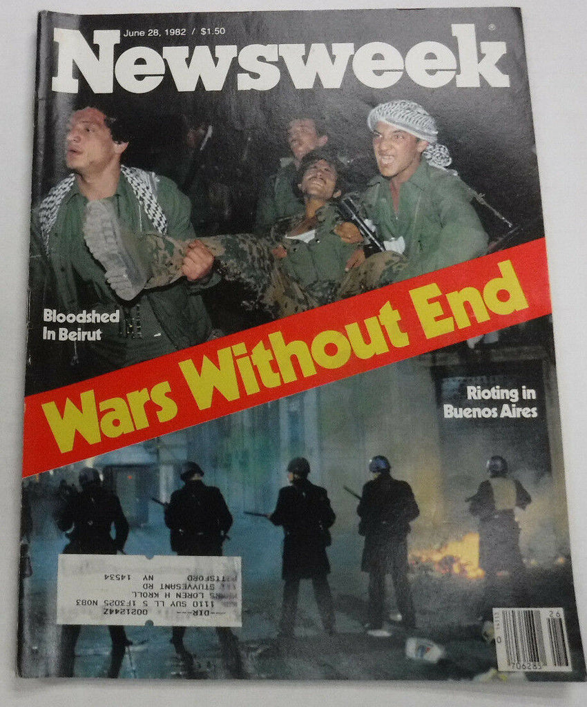 Newsweek Magazine Wars Without End Buenos Aires June 28, 1982 100716R