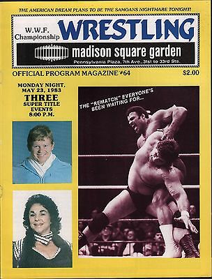 WWF Championship Wrestling 1983 #64 The american Dream EX 122215DBE