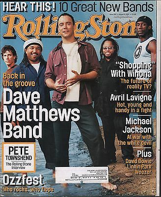 Rollingstone August 22 2002 Bruce Springsteen, Irv Gotti w/ML VG 021016DBE