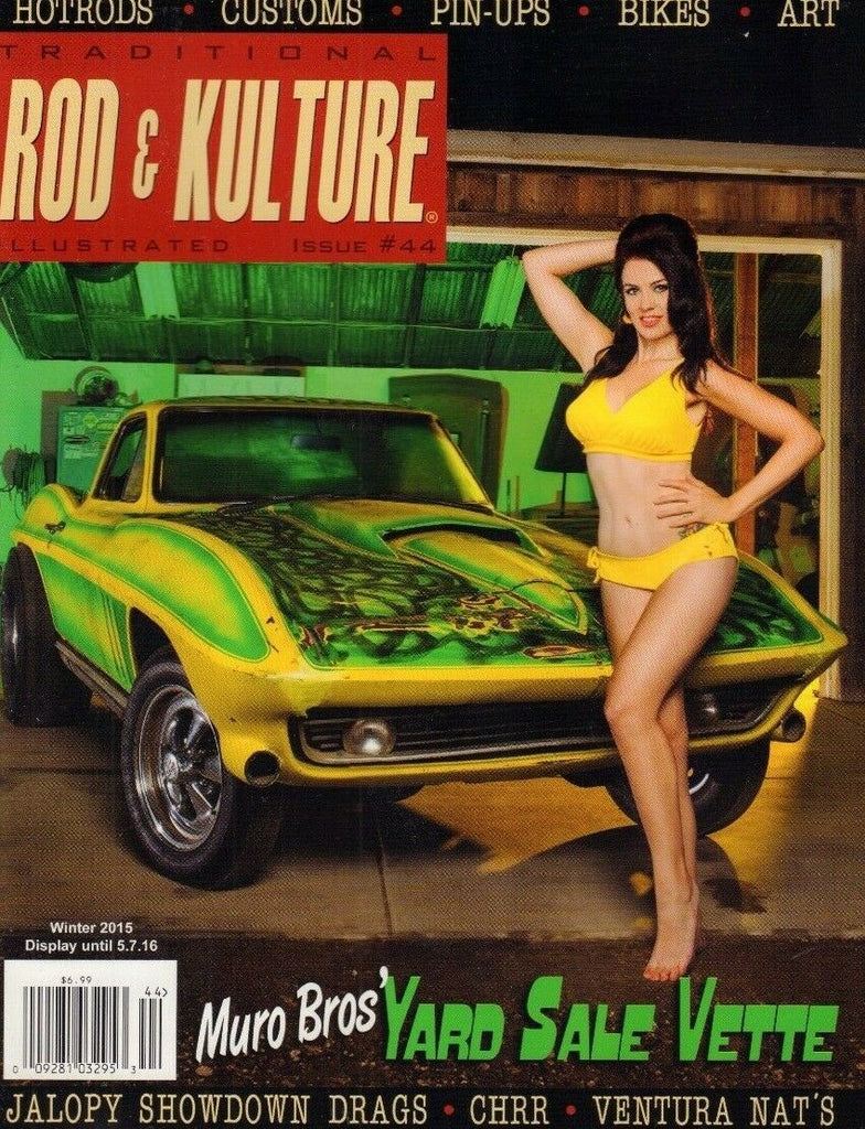 Rod & Kulture Magazine Muro Bros' Yard Sale Corvette Winter 2015 011018nonr