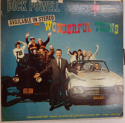 The Wonderful Teens Dick Powell 33RPM 053016 TLJ