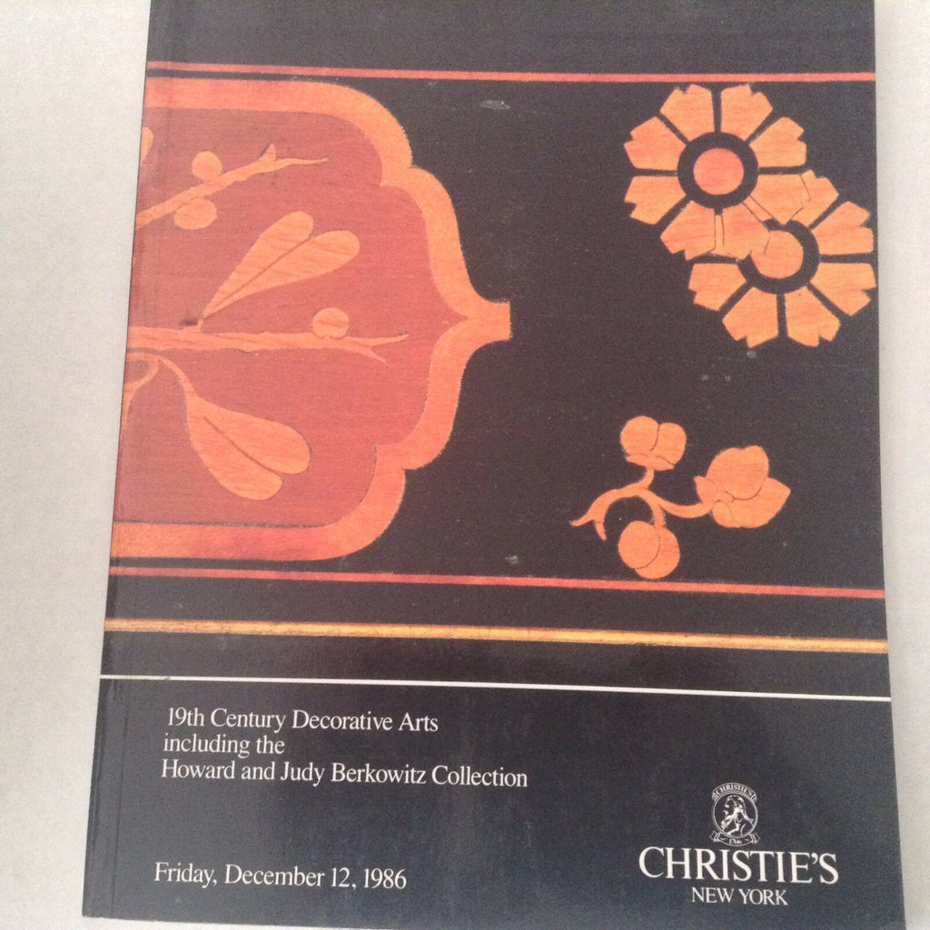 Christie's Art Catalog Howard And Judy Berkowitz December 12, 1986 061017nonrh