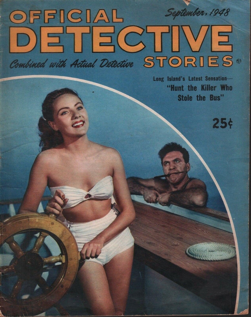 Official Detective Stories September 1948 HL Spade Seymour Shubin 083118DBE