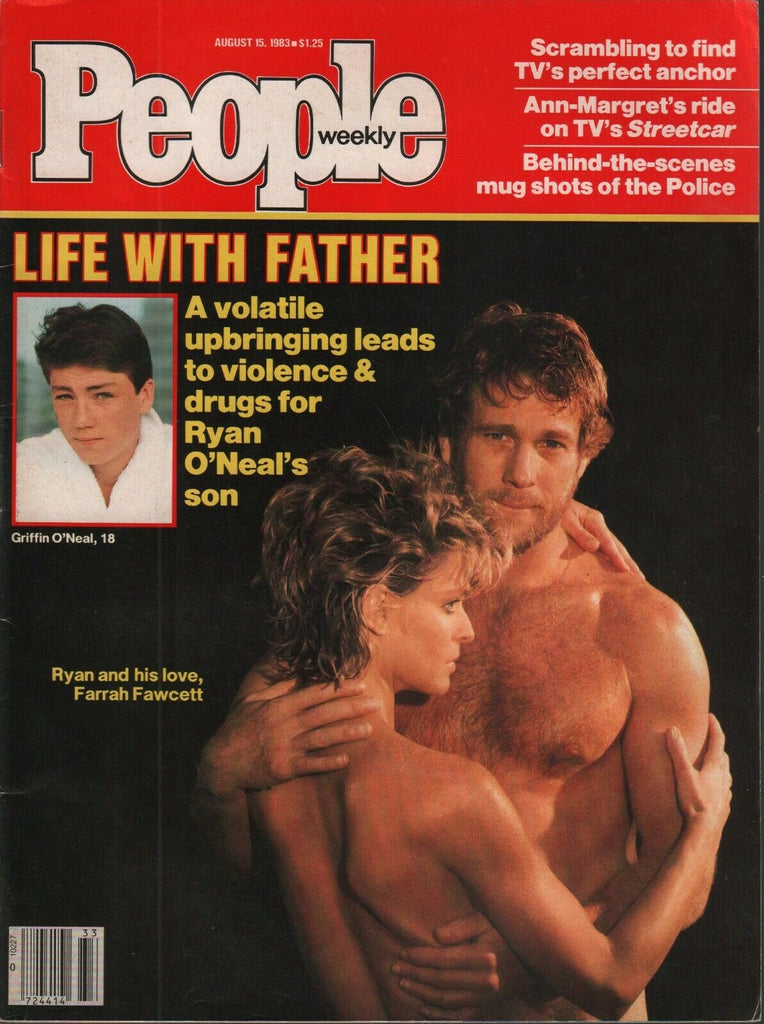 People Weekly August 15 1983 Farrah Fawcett Ryan O'Neal Griffin 022120AME