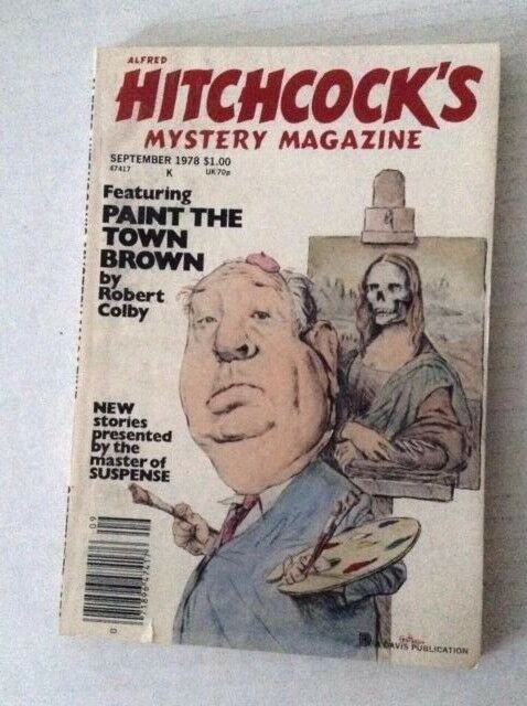 Alfred Hitchcock's Mystery Magazine Paint The Town September 1978 030717NONRH