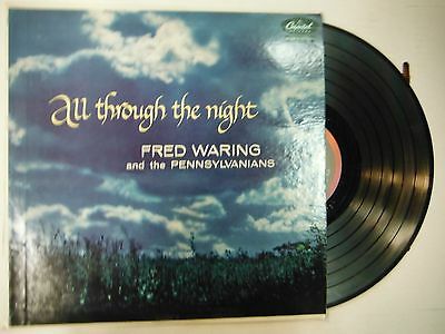 33 RPM Vinyl Fred Waring All Through the Night Capitol T-936 112614KME