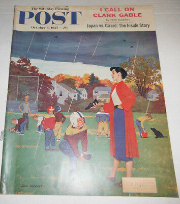 Post Magazine I Call On Clark Gable October 1957 072314R