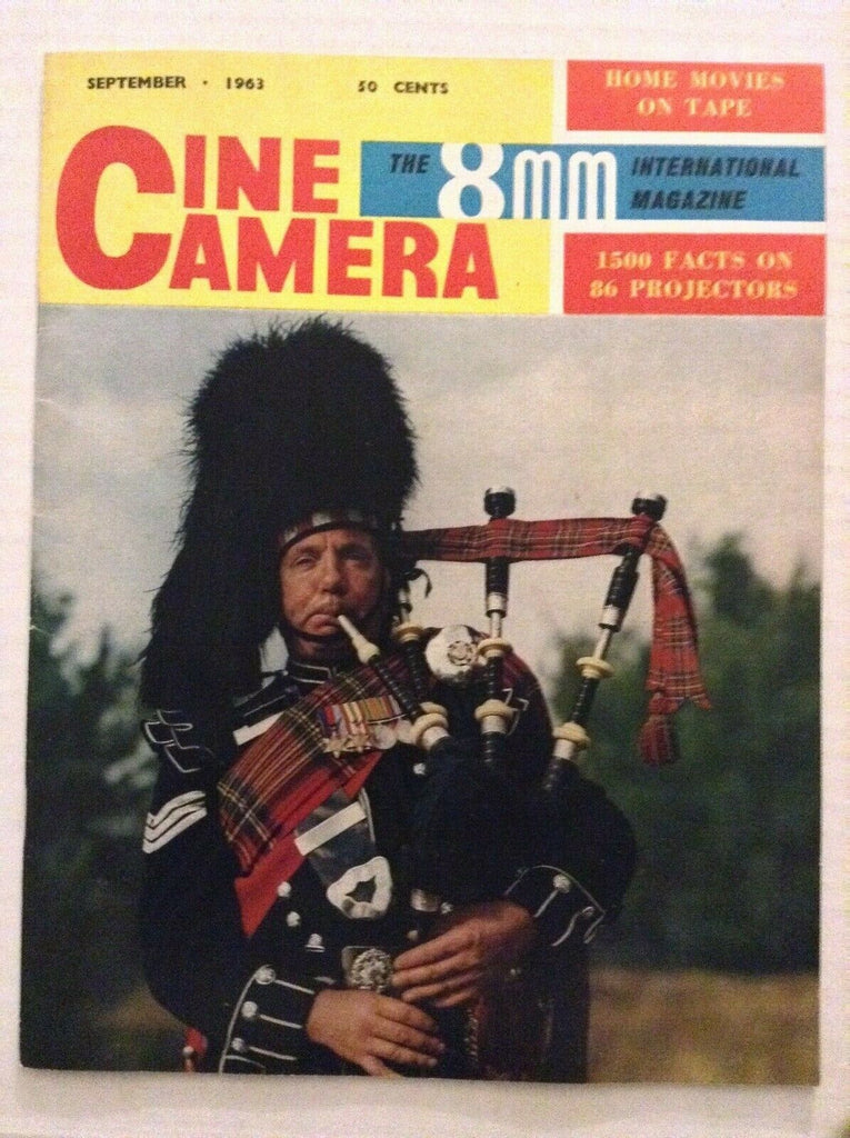 Cine Camera Mag 1500 Facts On 86 Projectors September 1963 092319nonrh