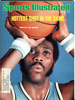 Sports Illustrated Magazine March 8 1976 Bob McAdoo EX 031516jhe
