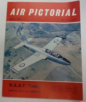 Air Pictorial Magazine R.A.A.F. British Midland Airways March 1970 FAL 062215R2