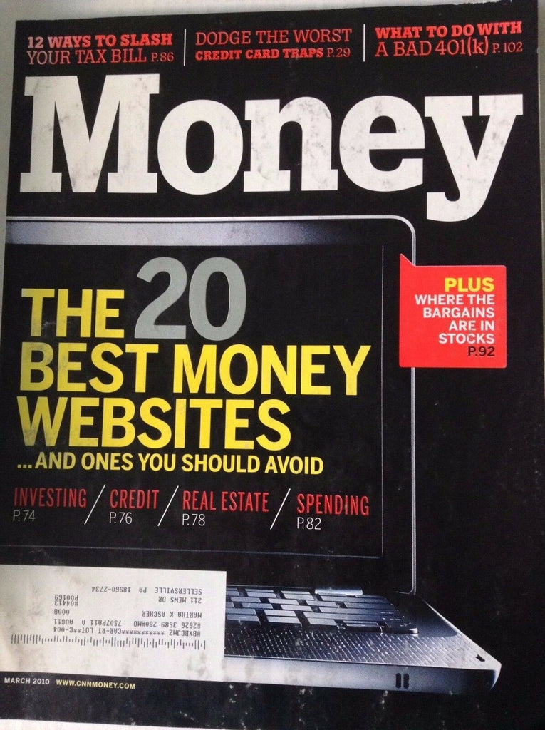 Money Magazine 20 Best Money Websites March 2010 082017nonrh3