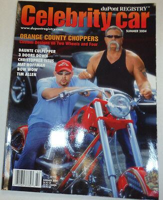 Celebrity Car Magazine Daunte Culpepper Orange County Choppers July 2004 022015r