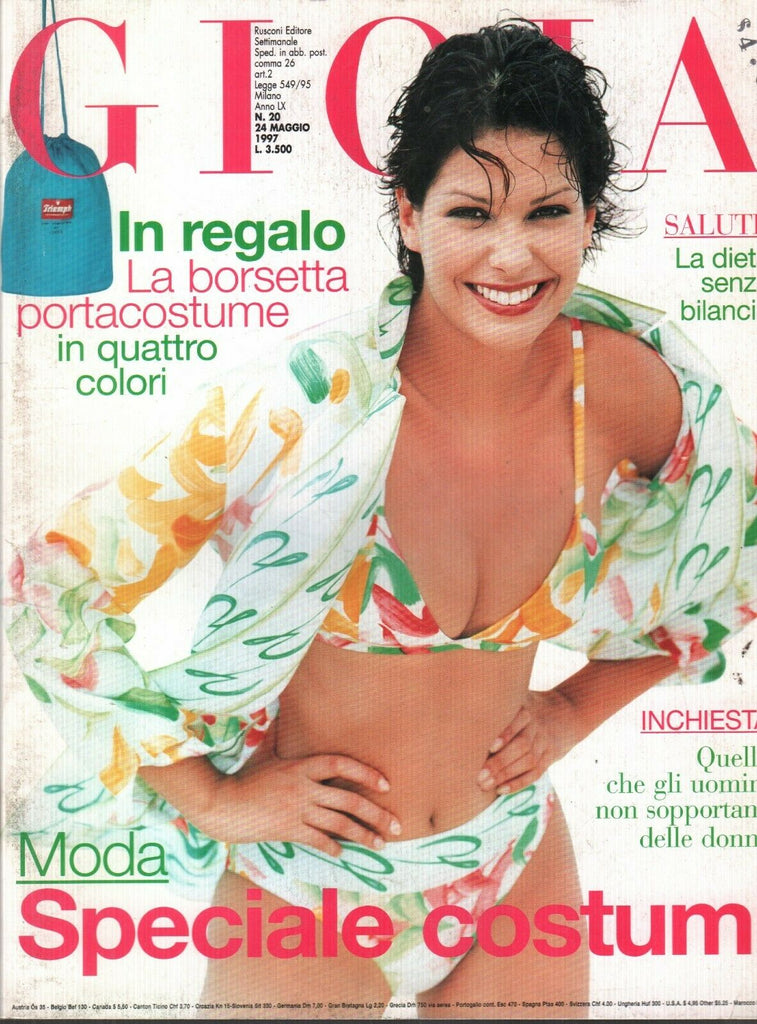 Gioia Italian Fashion Magazine May 1997 Deborah Sasso 120619AME