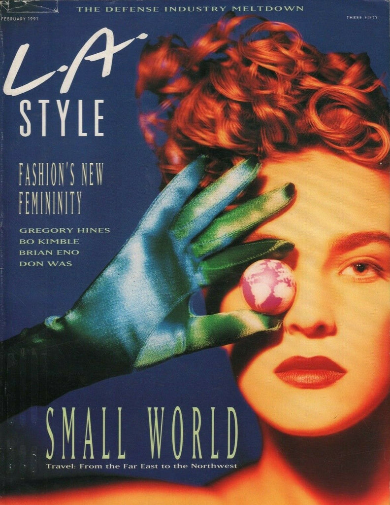 LA Style February 1991 Gregory Hines Bo Kimble Brian Eno Don Was 020420DBE