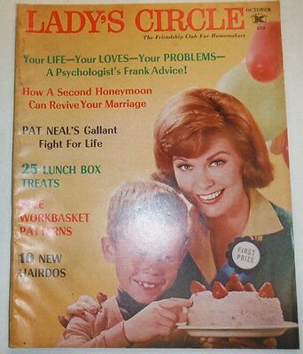 Lady's Circle Magazine Pat Neal's Gallant October 1965 032015R2