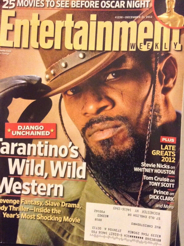 Entertainment Weekly Magazine Tarantino's Django December 21, 2012 121517nonrh