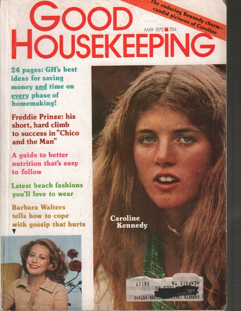 Good Housekeeping May 1975 Caroline Kennedy Barbara Walters 072419AME3