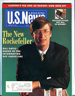 U.S. News & World Report February 15 1993 Bill Gates EX 080616jhe