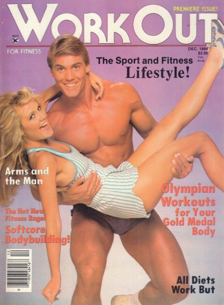Work Out December 1984 Premiere Issue Luc Ekstein Chris Riegel 121718DBE