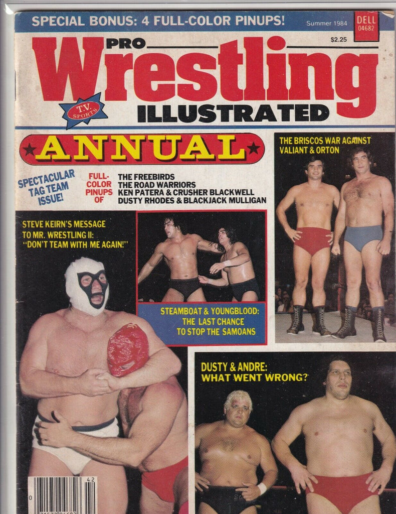 Pro Wrestling Illustrated Ricky Steamboat Summer 1984 061819nonr