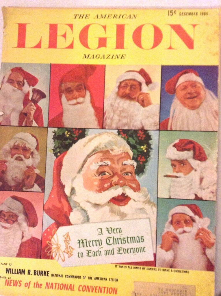 Legion Magazine Merry Christmas Issue December 1960 091117nonrh