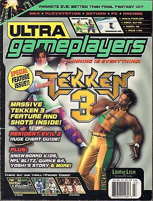 Ultra Gameplayers March 1998 Tekken 3, Parasite Eve VG 062416DBE