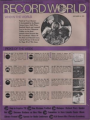 Record World November 6 1971 Topol EX 120715DBE