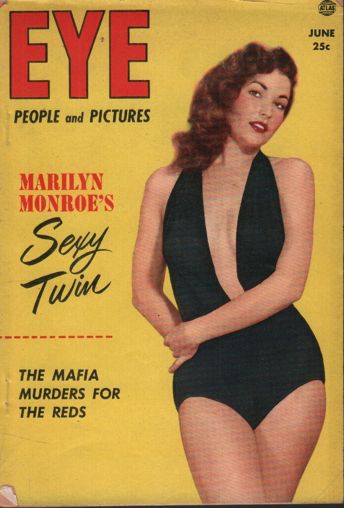 Eye Digest June 1953 Marilyn Monroe Mamie Van Doren Cheesecake Pin Up 070819AME