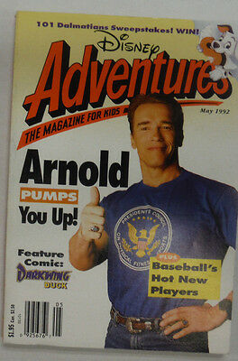 Disney Adventures Magazine Arnold Schwazenegger May 1992 070815R