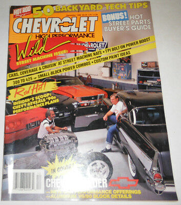 Chevrolet Magazine 50 Backyard Tech Tips December 1989 080614R