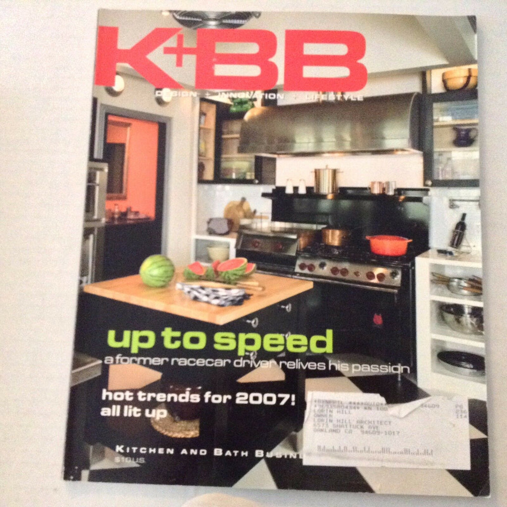 K+BB Design Innovation Magazine A Racecar Driver June 2007 070117nonrh